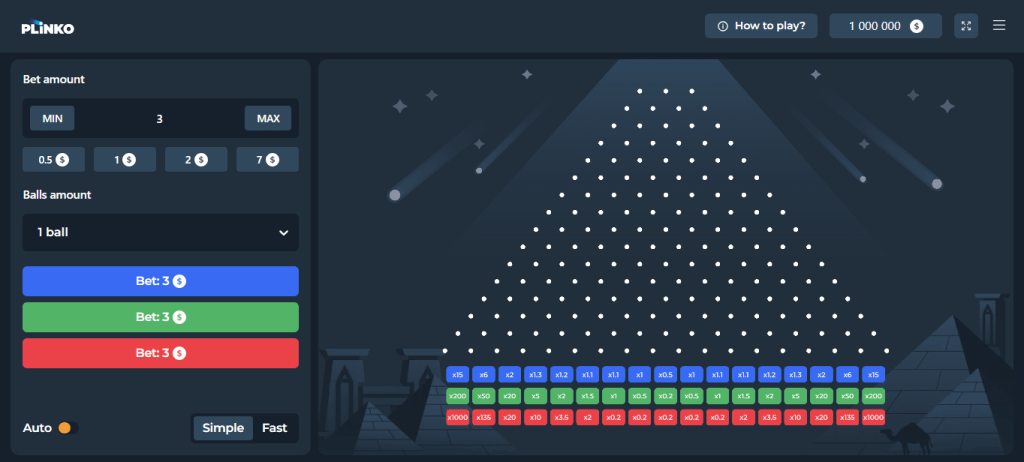 Plinko 1000x 1